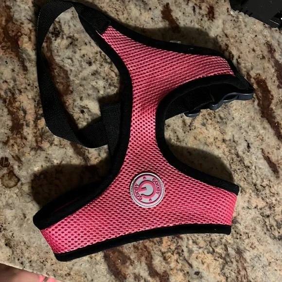 New gooby pink dog harnes large - Picture 1 of 2